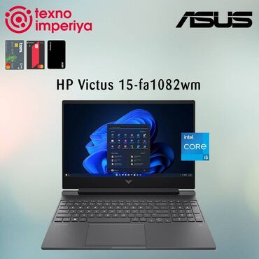 HP: Yeni HP Victus, 15.6 ", Intel Core i5, 512 GB, Pulsuz çatdırılma