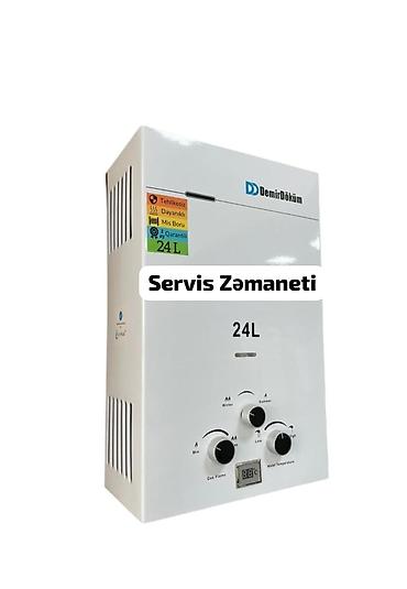 Su qızdırıcısı təmiri: Demirdöküm 24 LT qazla işləyən su qızdırıcısı - Türkiyə istehsalı — 1
