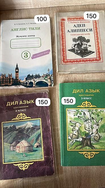 Учебники и рабочие тетради для начальной школы (киргизский и