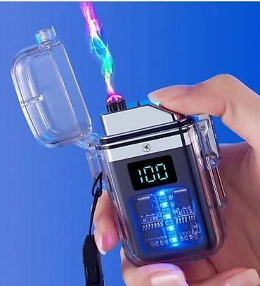 fosil smart: 04. Upaljač električni plazma LED ekran vodootporni Type C Cena 2300 — 1