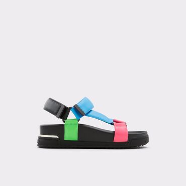 кроксы 36: Босоножкалар, 36.5, Aldo, Колдонулган, түсү - Кара, Өзү алып кетүү