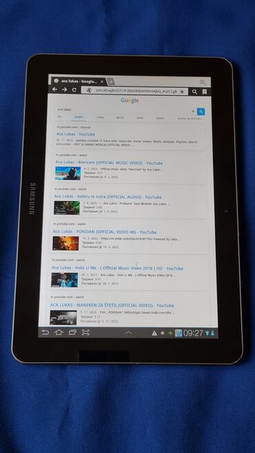 Tableti: Tablet samsung 10.1 inca ko nov sve rafi nema mane. cena extra — 12