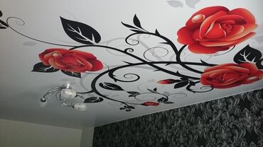 Натяжной потолок: Натяжной потолок Глянцевое, Матовое, 3D потолки — 30