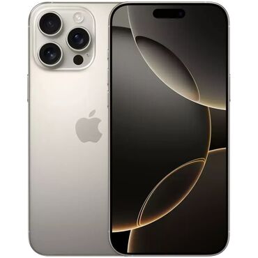 ayfon 16 pro max qiyməti: IPhone 16 Pro Max, 256 GB, Natural Titanium, Zəmanət