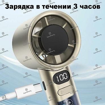 мини вентиляторы: Портативный минивентилятор M11 с дисплеем - идеальный аксессуар для — 6