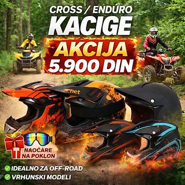 Dodaci za bicikl: Cross/Enduro kacige – akcija 5.900 din - Vrhunski modeli za off-road — 1