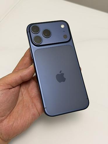 стоимость айфон 17 про макс: IPhone 17 Pro Max, Б/у, 1 ТБ, Синий, Защитное стекло, Чехол, 96 % — 1