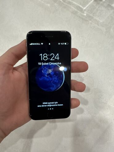 Apple iPhone: IPhone 6, 32 ГБ, Space Gray, Отпечаток пальца