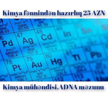 günel məmmədova kimya in Azərbaycan | KITABLAR, JURNALLAR, CD, DVD: Kimyadan hazırlıq,evdə keçirilir