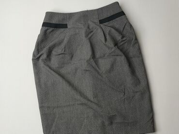 spódnice w kratę z rozcięciem: Spódnica, Marks & Spencer, M, stan - Dobry