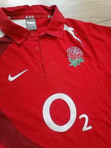 Sportska odeća: Rugby dres – England Rugby (crveni) - Originalni timski dres sa — 9