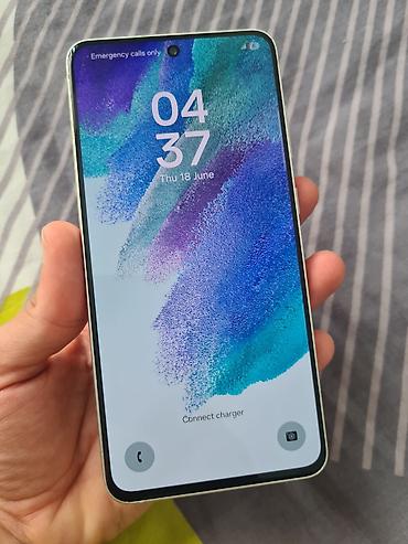 Mobil telefonlar: Samsung Galaxy S21 FE, 128 GB, rəng - Yaşıl, Barmaq izi — 2