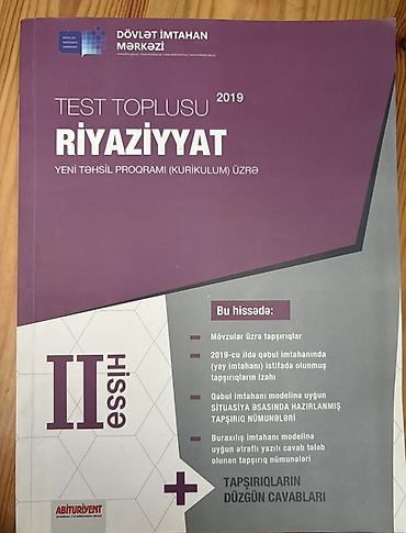 Riyaziyyat 11-ci sinif, 2019 il