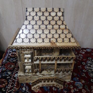 биндеры jazon для дома: Сувенирный домик из дерева. Ручная работа
