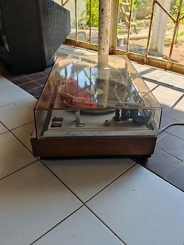dynacord pm 1000 1: Vinil pleyer + kaset maqnitofon + gücləndirici kombinə edilmiş musiqi — 1