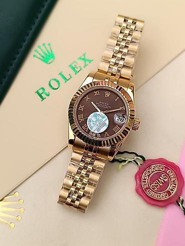 Aksesuarlar: Rolex Oyster Perpetual Datejust qol saatları – zərif dizayn və klassik — 8