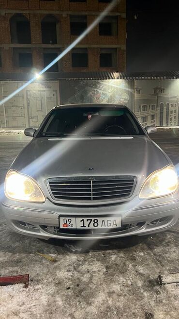 мерс милеш: Mercedes-Benz S-Class: 2000 г., 5.5 л, Автомат, Бензин