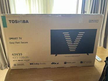 домашний кинотеатр: Новый Телевизор Toshiba LED экран 43" FHD (1920x1080), Самовывоз