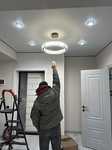 Натяжной потолок: Натяжной потолок Глянцевое, Матовое, 3D потолки Гарантия, Бесплатная консультация, Бесплатный замер — 7