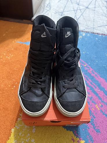 сапог обувь: Мужские кроссовки, 40, Nike, Б/у, цвет - Черный, Самовывоз — 2