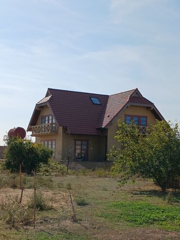 Həyət evləri və villaların satışı: Taxta konstruksiyalı ikimərtəbəli ev və geniş həyət sahəsi. Maştağa — 2
