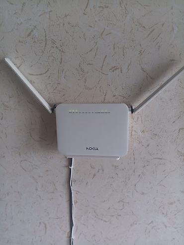wifi modem nokia: Nokia simsiz Wi‑Fi yönləndirici - Brend: Nokia - Rəng: ağ - Divara — 1