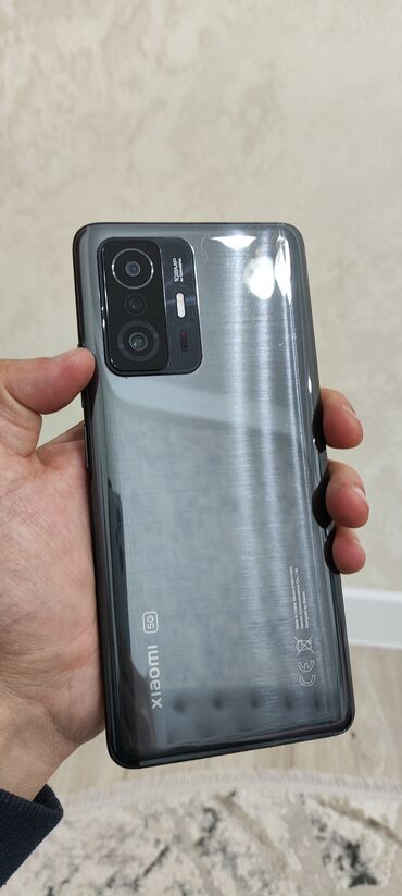 телефон ми бу: Xiaomi, 11T, Б/у, 128 ГБ, цвет - Серый, 2 SIM