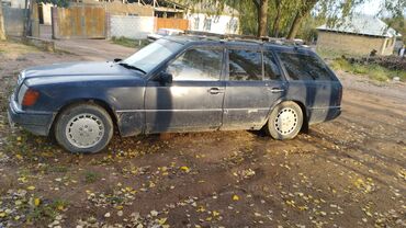 измеритель краски на авто: Mercedes-Benz E-Class универсал (W124), темно-синий, левый руль