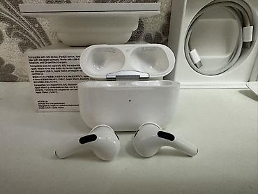 İşlənmiş Simsiz (Bluetooth) Qulaqcıqlar, Apple, rəng - Ağ