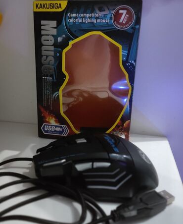 kamputerlər: Tam Təzə vəziyyətdə Gamer Mouse : - 7 düyməlidir - Makro tuşu ve 4