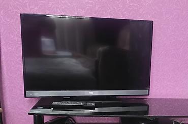 Beko LED televizor + soundbar - ekran ölçüsü: 80 sm. Çox az istifadə