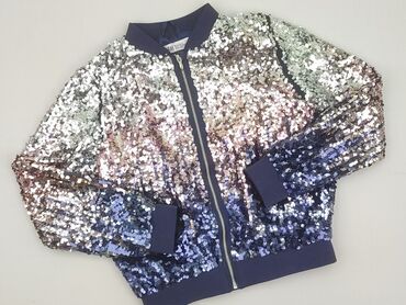 джинсова куртка: Sweatshirt, H&M, 9 years, 128-134 cm, condition - Perfect