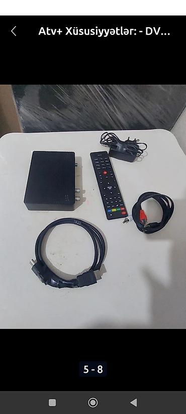 tv box s: ConnectTV smart TV pristavkası və ATV+ set-top box komplekti Məhsul — 2