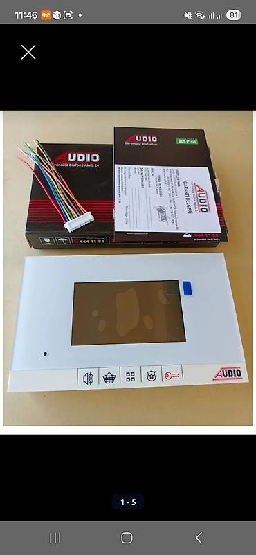 domofon commax: Audio 4.3" Görüntülü Diafon – BUS Plus sistemi ilə uyumlu Məhsulun — 1