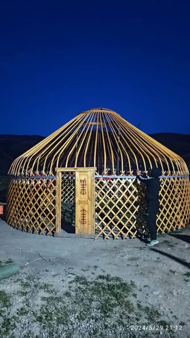 Аренда юрт: Аренда юрты, Каркас Деревянный, 85 баш, Казан, Посуда, С полом — 11