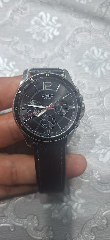 Casio kişilər üçün qol saatı - Model: Casio (WR 50M) - Suya