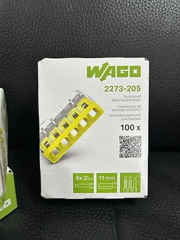 Ostali elektro materijali: WAGO Push Wire spojnica – kutija 100 kom - Tip: žična spojnica za — 1