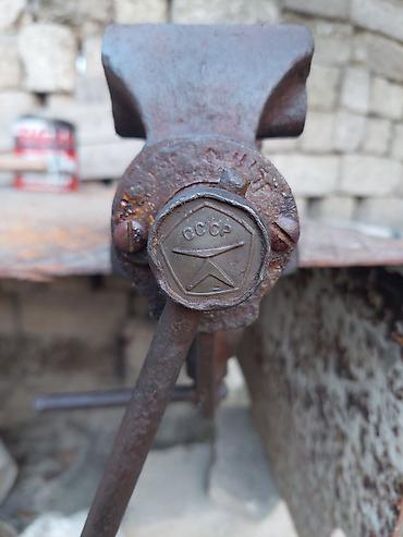 multi tool: Sovet istehslı metal sıxac (mengene) - Material: tam metal/kötük — 7