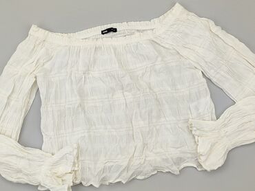 białe t shirty damskie gruba bawełniane: Top SinSay, L, stan - Dobry