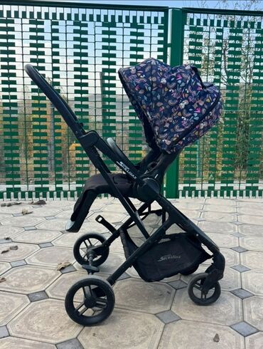 купить коляску бу: Балдар арабасы, түсү - Кара, Колдонулган