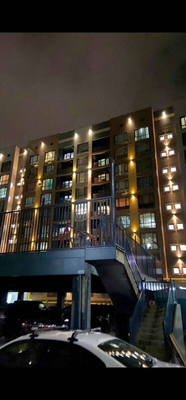 жал квартира договорная: 1 комната, 51 м², Элитка, 7 этаж, ПСО (под самоотделку)