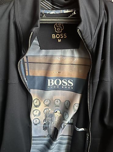 Свитера: Мужской свитер, M, Boss, Новый, цвет - Синий, Платная доставка — 1