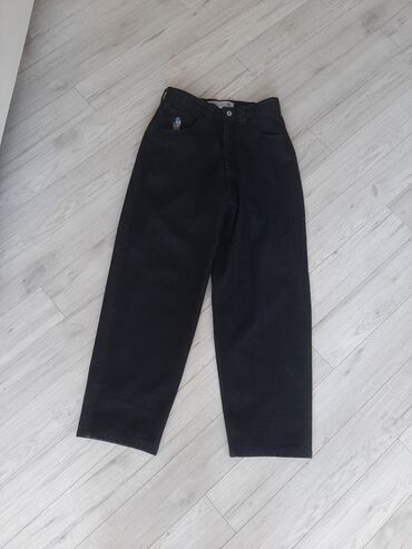 женские белые джинсы стрейч: Джинсы XS (EU 34), цвет - Черный