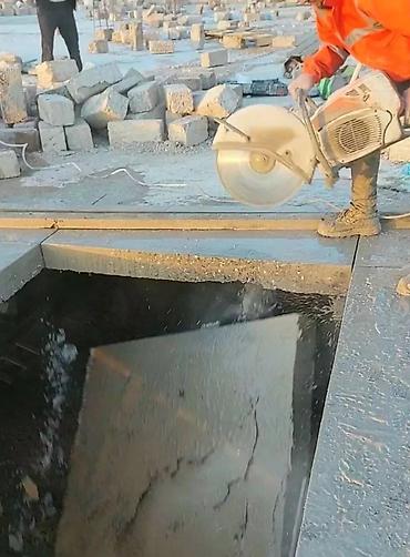 Beton işləri: Beton döşəmələrin kəsilməsi və açılması xidməti - — 2
