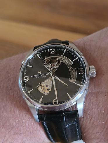 Qol saatları: Hamilton Jazzmaster Viewmatic Skeleton avtomatik saat - Kalibr: H-10 — 11