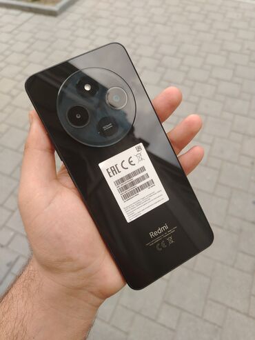 Redmi: Redmi 14C, 256 GB, rəng - Qara, Zəmanət, Sensor, Barmaq izi