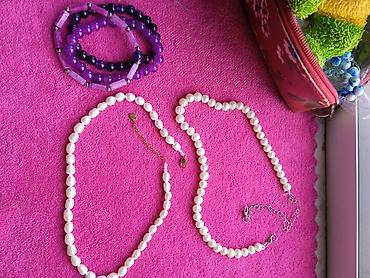 Бижутерия: Təbii kəhrəba aksesuar dəsti - Material: 100% təbii kəhrəba (sarı — 8