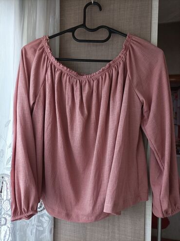 bluza s: Bershka, M (EU 38), Jednobojni, bоја - Roze