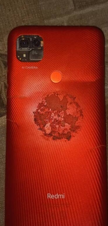 Redmi: Redmi, Redmi 9, Б/у, 32 ГБ, цвет - Красный, 2 SIM
