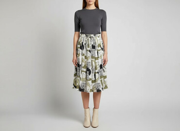 spódnice z szelkami: Women`s skirt, size M